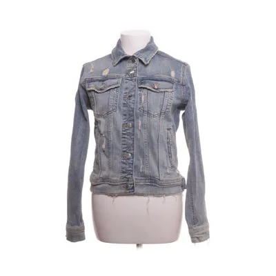 Spijkerjas (Blauw) van Zara Basic Z1975 Denim Katoen, Elastaan