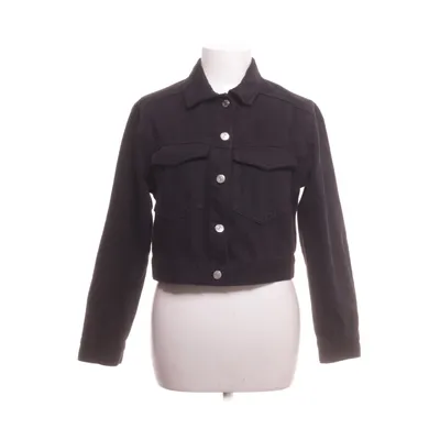 Spijkerjas (Zwart) van Perfect Jeans Gina Tricot Katoen