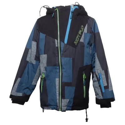 Ski jacket (Blue, Gray, Black) from Just Play Polyester