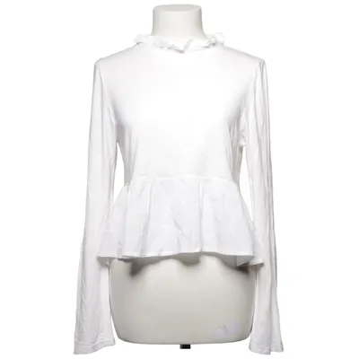 Blouse (Wit) van Manda Katoen, Tencel, Viscose