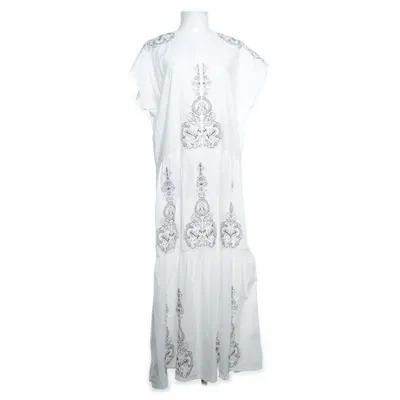 Kjole (Hvid, Sort) fra Zara Polyester