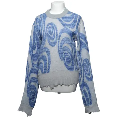 Tröja (Blå, Grå) från Acne Studios Akryl, Merinoull, Mohair, Polyamid