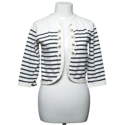 Cardigan (Wit, Blauw) van Tequila Solo Katoen