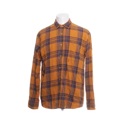 Flannel shirt (Orange, Blue, Multicolored) from Pull & Bear