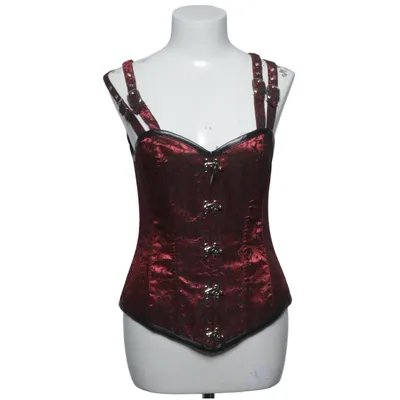 Corset (Rouge, Noir) de Charmian Élasthane, Polyester