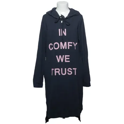 Hoodiekjole (Blå, Pink) fra Comfy Copenhagen Bomuld, Elastan