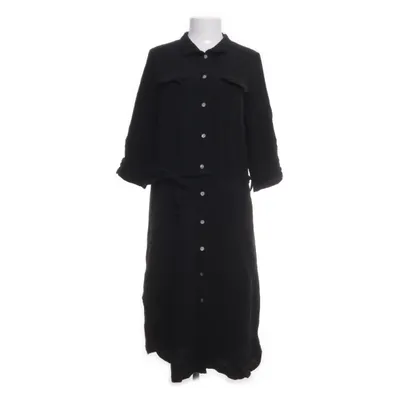 Shirt dress (Black) from J&L Paris Cotton