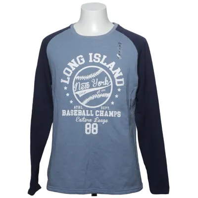 Baseball T-shirt (Blue, Multicolored) from Koton Casual Cotton, Polyester
