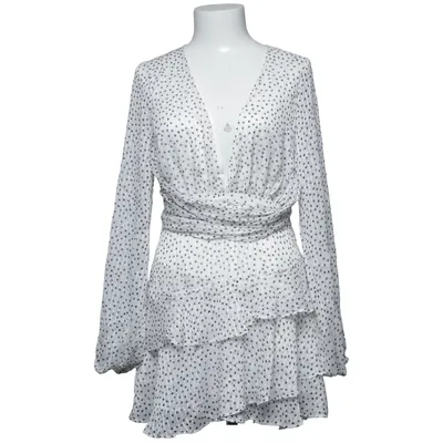Dress (White, Black) from Hello Molly Elastane, Polyester