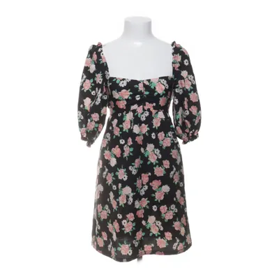 Klänning (Svart, Flerfärgad) från H&M Elastan, Polyester