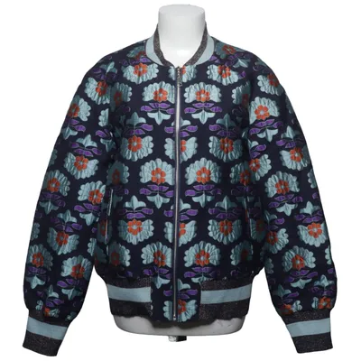 Bomber jacket (Blue, Multicolored) from Traffic People Cotton, Polyester