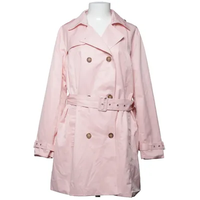 Trenchcoat (Roze) van Stories Katoen, Polyester