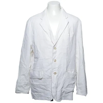 Blazer (Hvid) fra Andrew Fezza Linned, Polyamid, Viscose