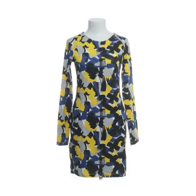 Jurk (Blauw, Zwart, Geel, Wit, Grijs) van Monki Katoen, Elastaan