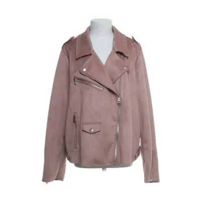 Biker jacket (Pink) from ONLY Carmakoma Polyester