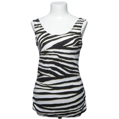 Tank Top (Black, White, Gold) from Jane Norman Elastane, Viscose