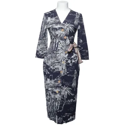 Shirt dress (Blue, White) from Desigual