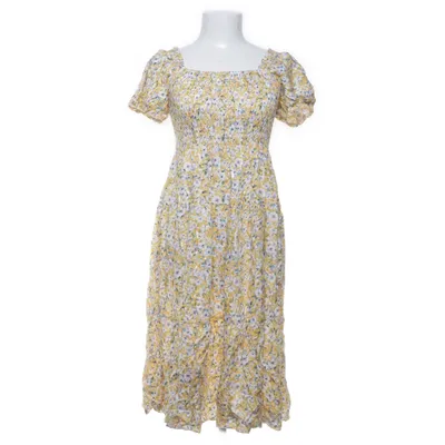 Långklänning (Gul, Blå, Vit, Flerfärgad) från Caramelle Elastan, Viskos