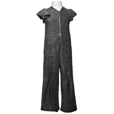 Jumpsuit (Gray) from Minimarket Elastane, Metallic fiber, Polyamide, Polyester