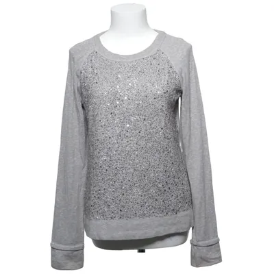 T-shirt à manches longues (Gris) de Charlie Joe Coton, Polyester