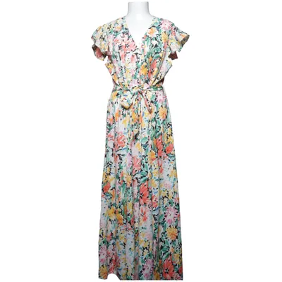 Maxi dress (Multicolored) from Foglie Rosse Viscose