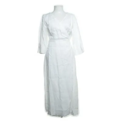 Wrap dress (White) from Lounge Nine Cotton, Linen