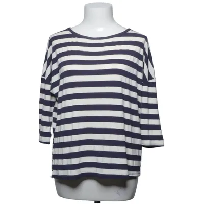 Langarmshirt (Blau, Weiß) von M&Co Elasthan, Polyester, Viskose