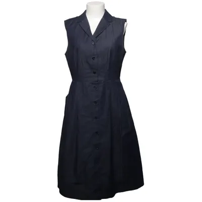 Robe chemise (Bleu) de Fever London Coton, Élasthane, Polyester