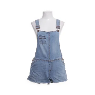 Hängselshorts (Blå) från Denim Co