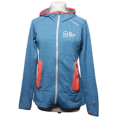 Capuchon sweater (Blauw, Oranje, Wit) van Ortovox Elastaan, Merinowol, Polyester