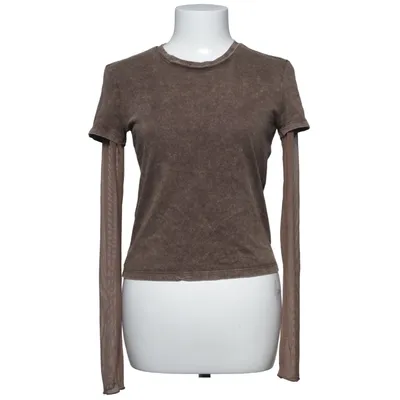 Topp (Brun) från Monki Bomull, Polyester, Elastan