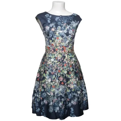 Omlottklänning (Blå, Flerfärgad) från Closet London Bomull, Elastan