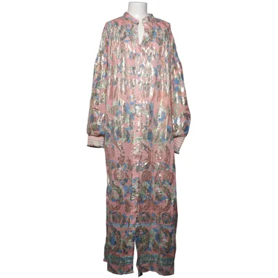 Långklänning (Rosa, Blå, Flerfärgad) från Ibban Bomull