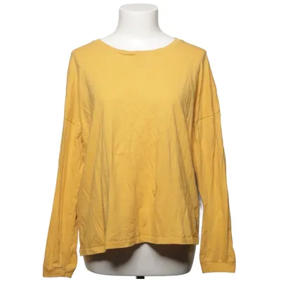 T-shirt à manches longues (Jaune) de Passenger Coton biologique, Coton recyclé