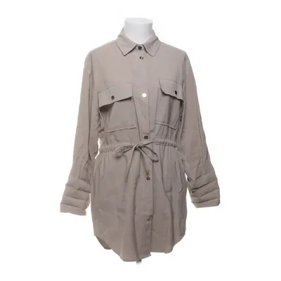 Skjortklänning (Beige) från Zara Polyester, Viskos