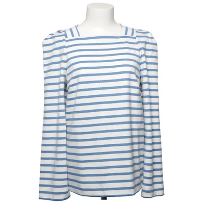 Long sleeve T-shirt (Blue, White) from InWear Elastane, Polyester, Viscose