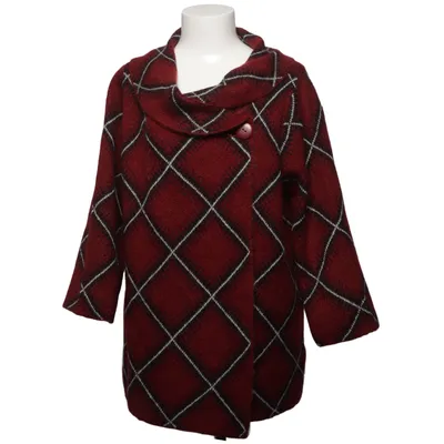 Cardigan (Red, Black, White) from Christian Siriano Acrylic, Elastane, Polyester, Wool