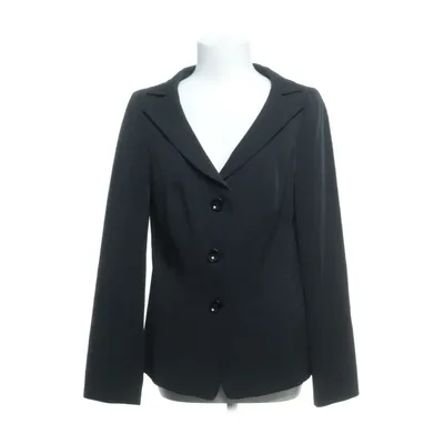 Blazer (Black) from Singh Madan Elastane, Polyester