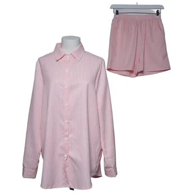 Set (Pink, White) from Dennis Maglic Cotton, Polyester