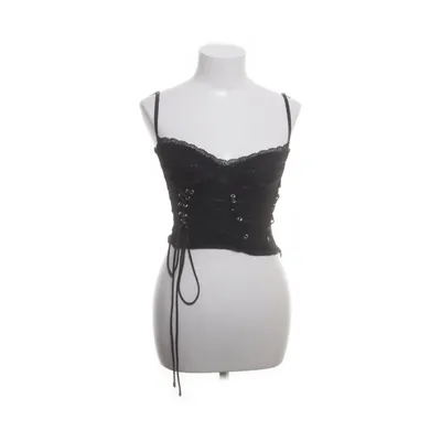 Crop top (Black) from The Kript Nylon, Elastane