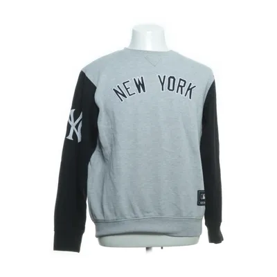 Collegetröja (Grå, Svart) från Majestic Athletic Bomull, Polyester