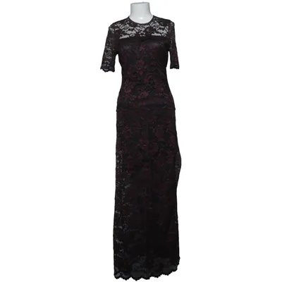 Dress (Black, Red) from Ganni Elastane, Polyamide, Polyester, Viscose