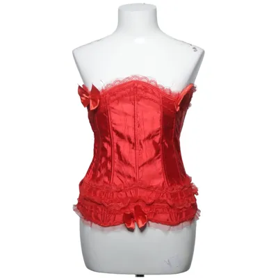 Corset (Red) from Vaacodor Elastane, Polyester
