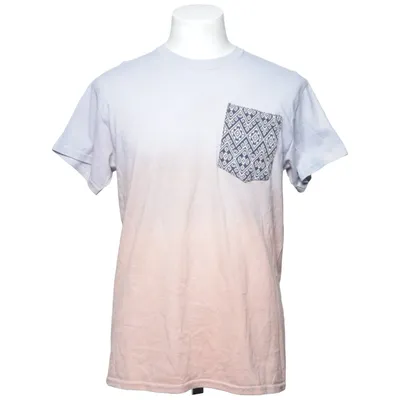 T-shirt (Blauw, Beige, Meerkleurig) van Gildan Katoen, Polyester