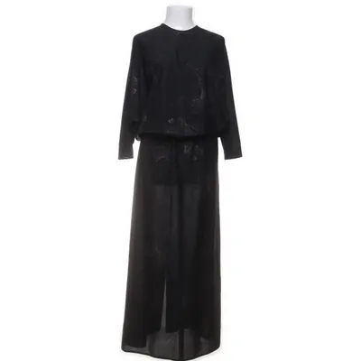 Maxi jurk (Zwart, Meerkleurig) van Kati Polyester