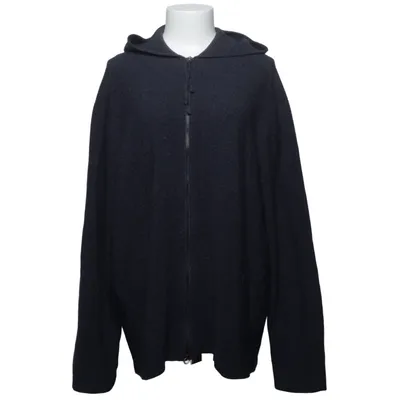 Cardigan (Bleu) de Hannes Roether Laine de mouton