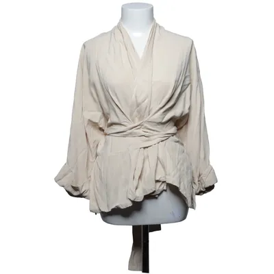 Blouse portefeuille (Beige) de Rodebjer Viscose