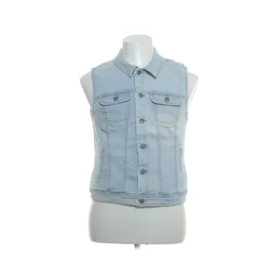 Denim vest (Blue) from ONLY Blue Behavior Cotton, Elastane, Polyester