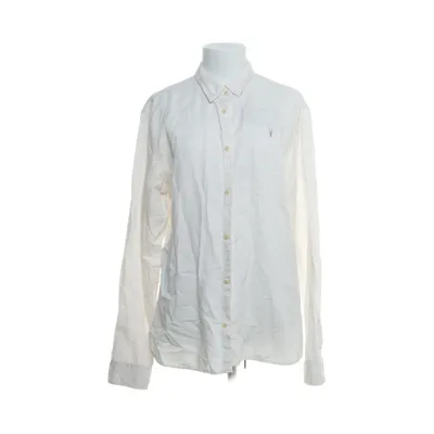 Shirt (Wit) van Allsaints Katoen, Linnen