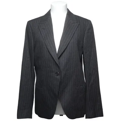 Blazer (Grijs) van Margaret Howell Katoen, Cupro, Viscose, Wol
